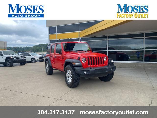 used 2023 Jeep Wrangler car, priced at $33,851