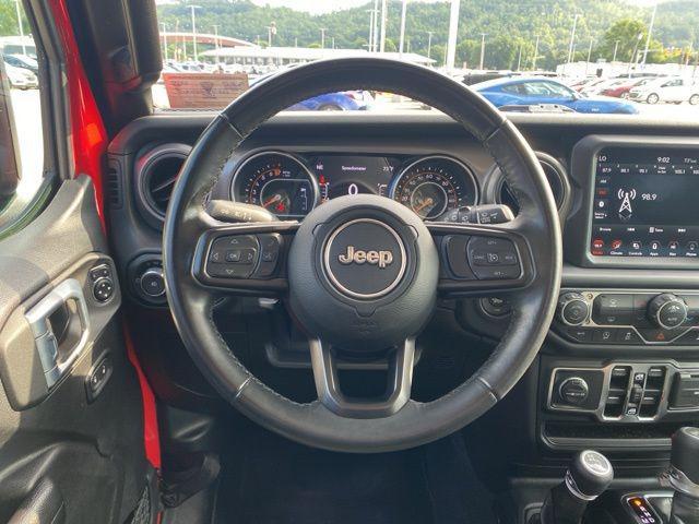 used 2021 Jeep Wrangler car, priced at $33,932