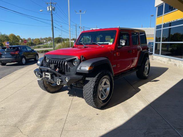 used 2018 Jeep Wrangler Unlimited car, priced at $23,356