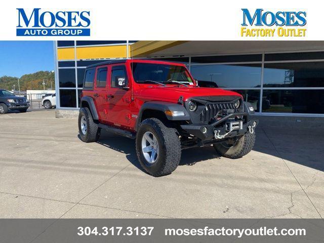 used 2018 Jeep Wrangler Unlimited car, priced at $23,356