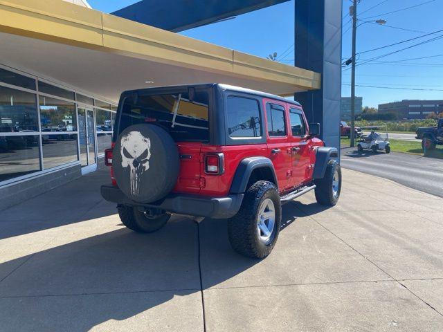 used 2018 Jeep Wrangler Unlimited car, priced at $23,356