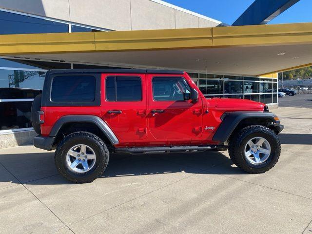 used 2018 Jeep Wrangler Unlimited car, priced at $23,356