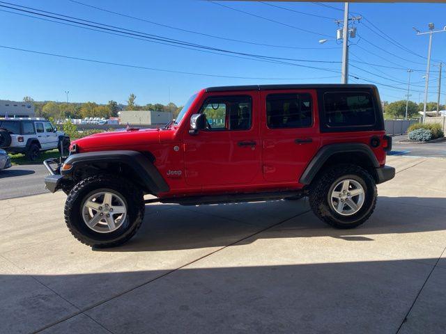 used 2018 Jeep Wrangler Unlimited car, priced at $23,356