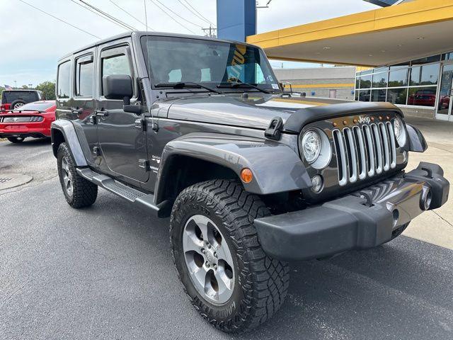 used 2017 Jeep Wrangler Unlimited car, priced at $25,596