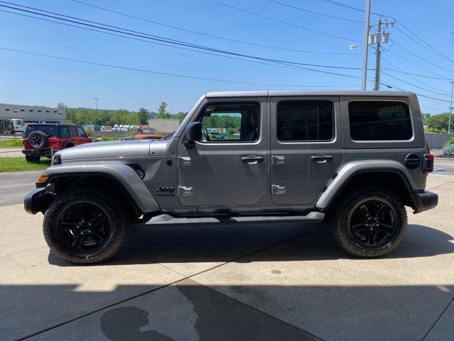 used 2021 Jeep Wrangler Unlimited car, priced at $35,128