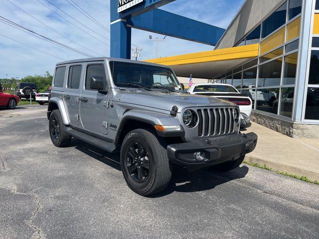 used 2021 Jeep Wrangler Unlimited car, priced at $35,734