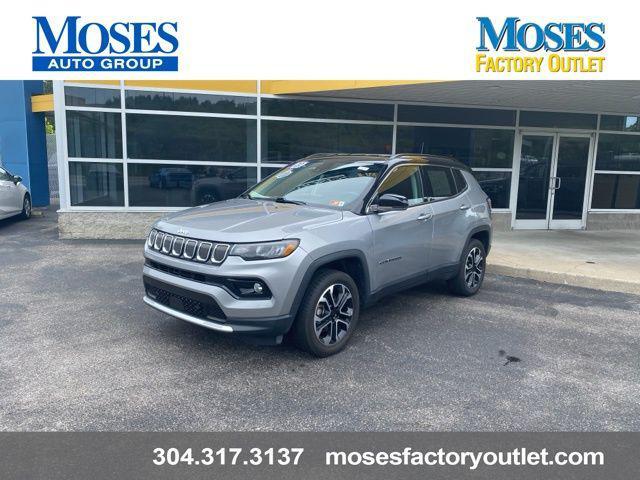 used 2022 Jeep Compass car, priced at $22,315