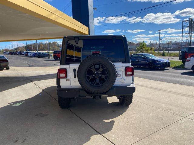 used 2022 Jeep Wrangler Unlimited car, priced at $33,027