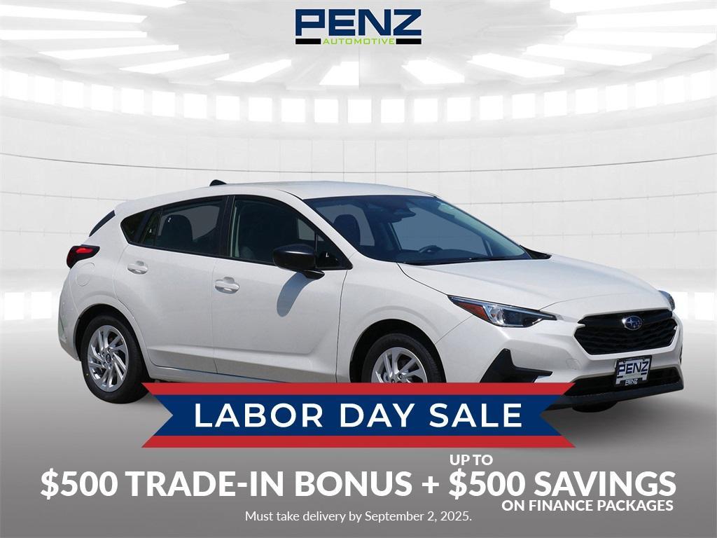 new 2025 Subaru Impreza car, priced at $26,220