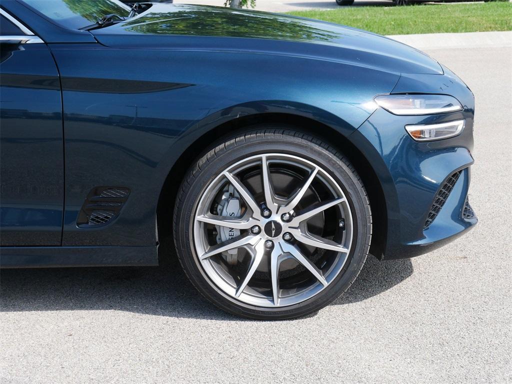 used 2024 Genesis G70 car, priced at $31,900