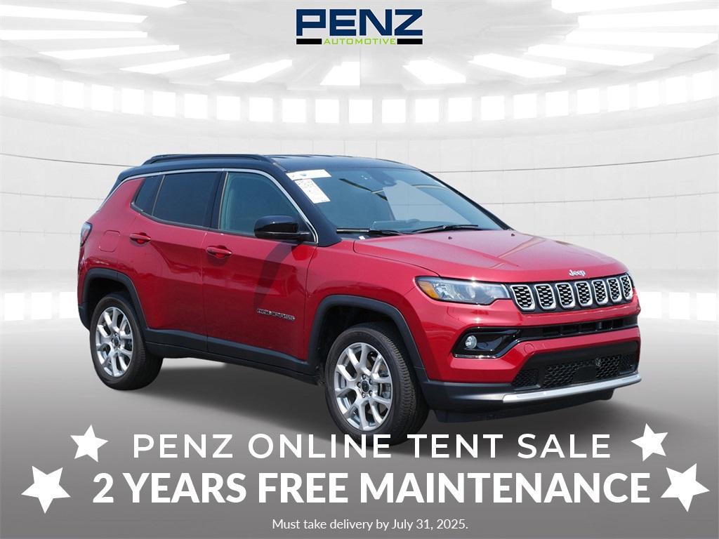 used 2025 Jeep Compass car, priced at $27,500