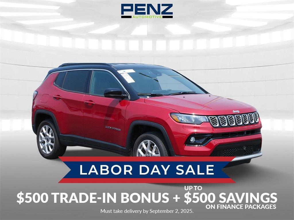 used 2025 Jeep Compass car, priced at $24,900