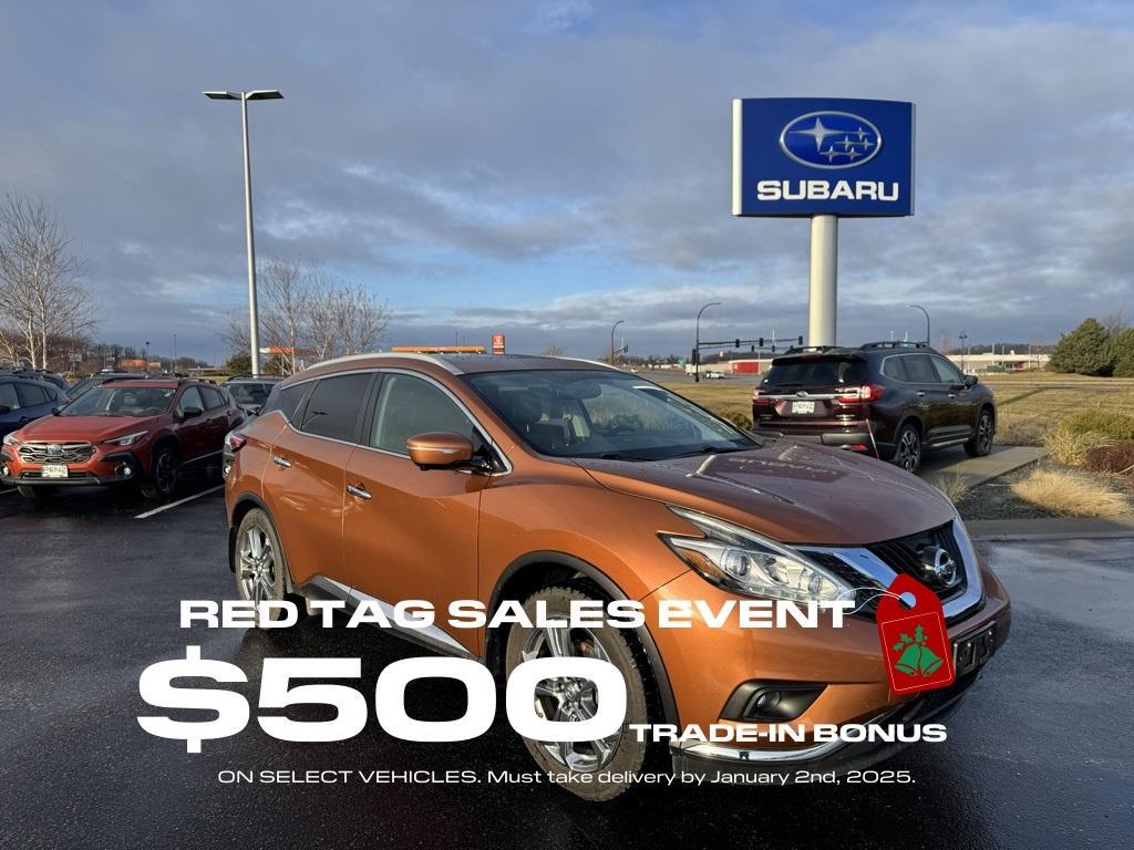 used 2015 Nissan Murano car, priced at $15,500