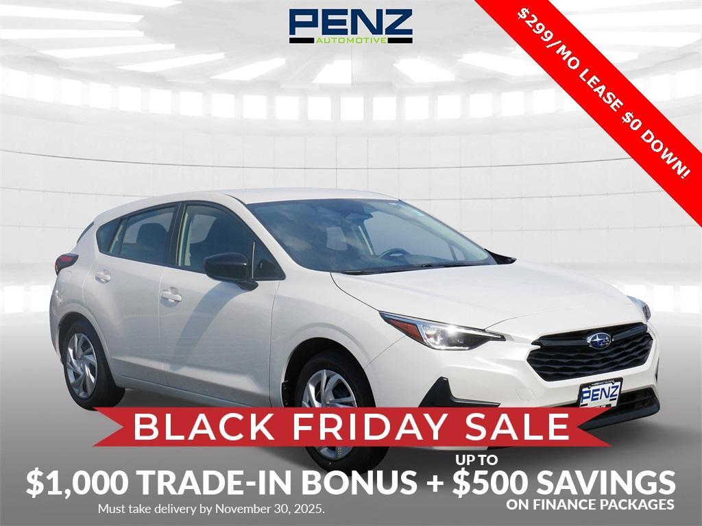 new 2025 Subaru Impreza car, priced at $25,018