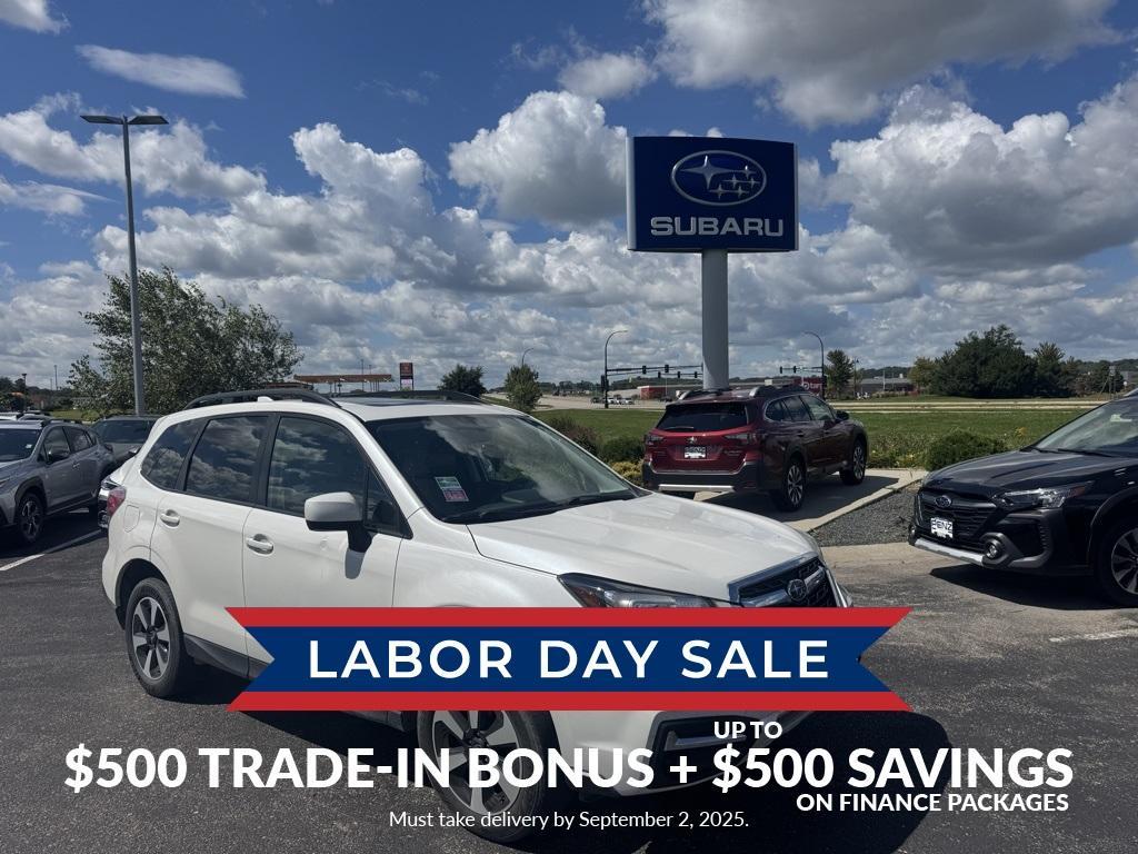 used 2018 Subaru Forester car, priced at $14,500