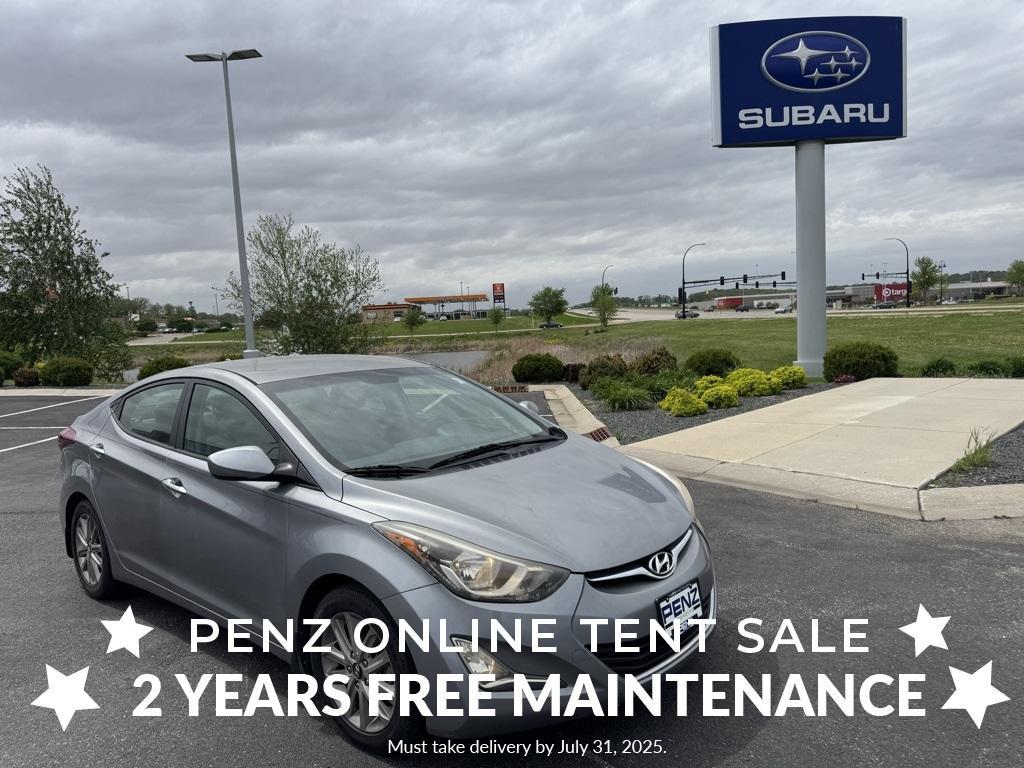 used 2015 Hyundai Elantra car, priced at $11,500