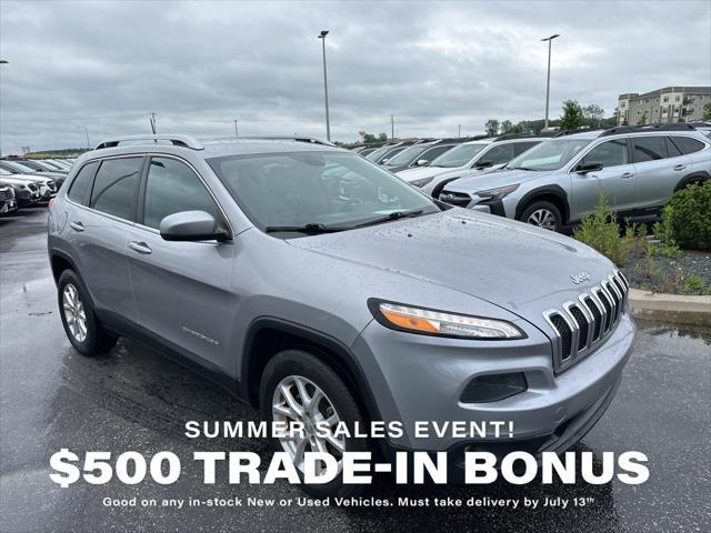 used 2018 Jeep Cherokee car, priced at $15,300