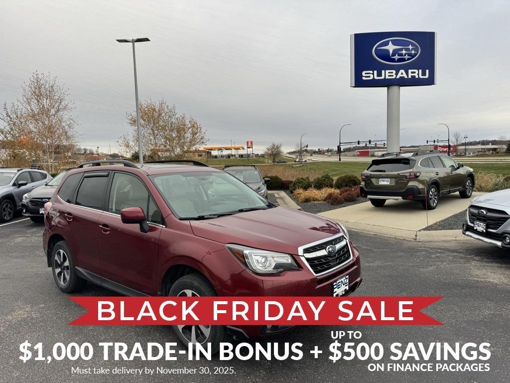 used 2017 Subaru Forester car, priced at $16,900