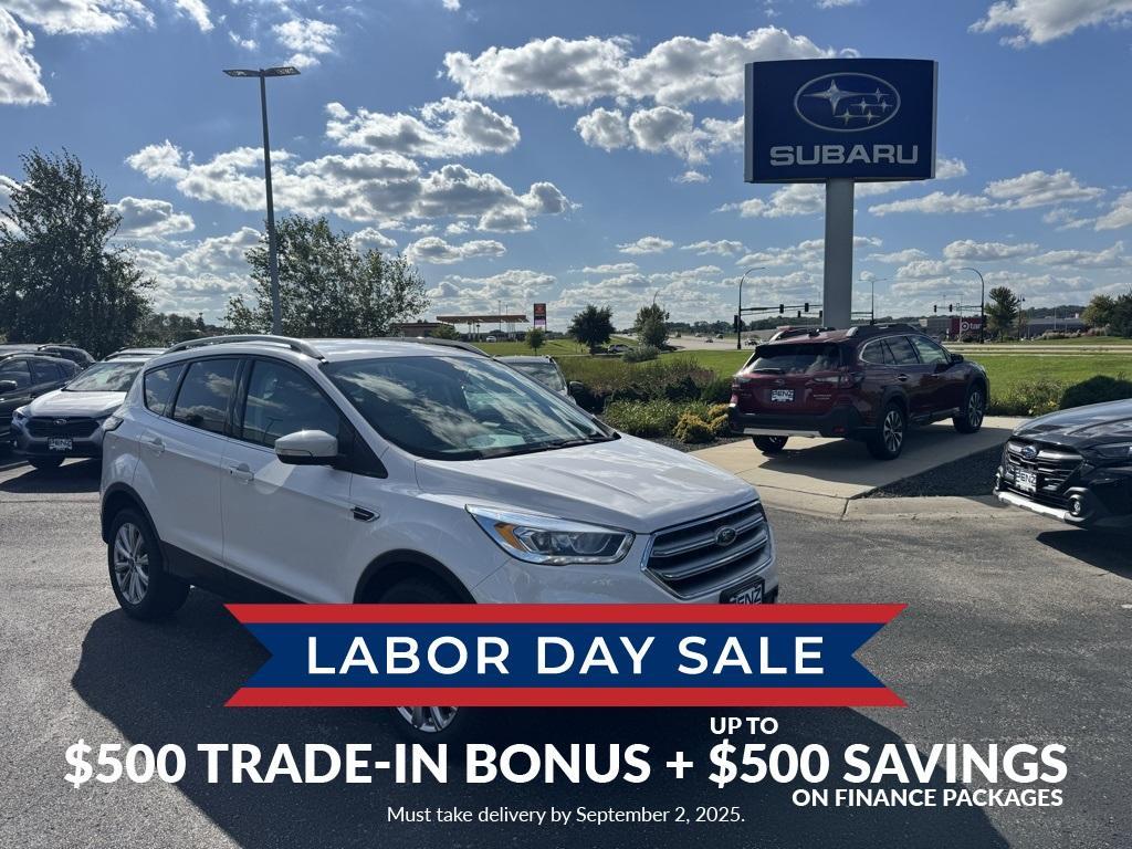 used 2017 Ford Escape car, priced at $11,900