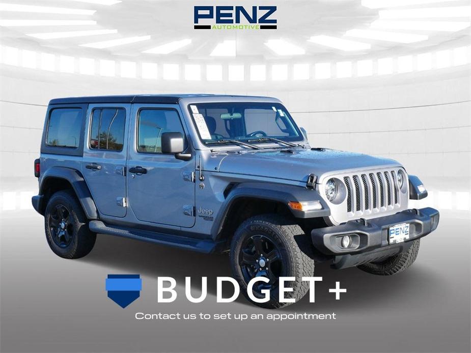 used 2020 Jeep Wrangler Unlimited car, priced at $23,500