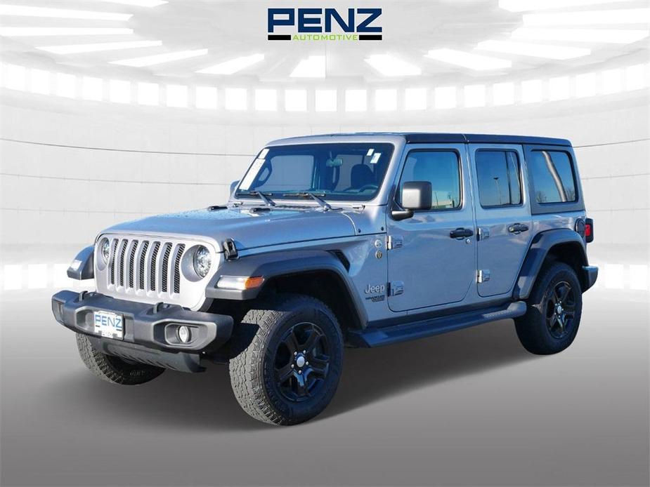 used 2020 Jeep Wrangler Unlimited car, priced at $23,000