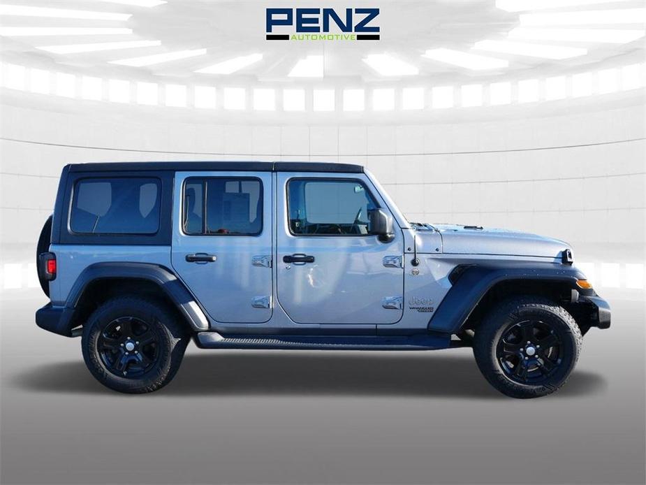 used 2020 Jeep Wrangler Unlimited car, priced at $23,000