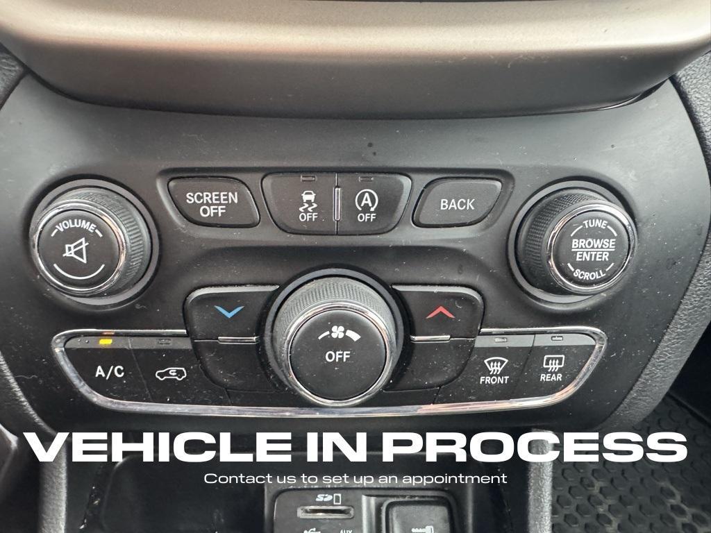used 2017 Jeep Cherokee car, priced at $13,500