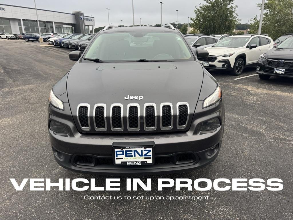 used 2017 Jeep Cherokee car, priced at $13,500