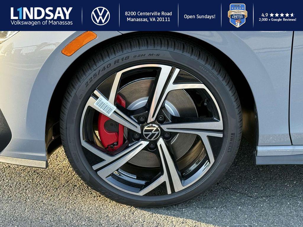 new 2025 Volkswagen Golf GTI car, priced at $39,140