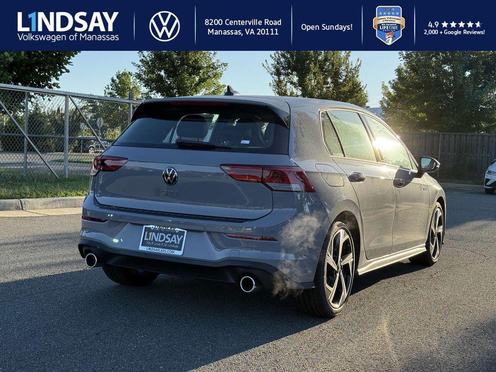 new 2025 Volkswagen Golf GTI car, priced at $39,140