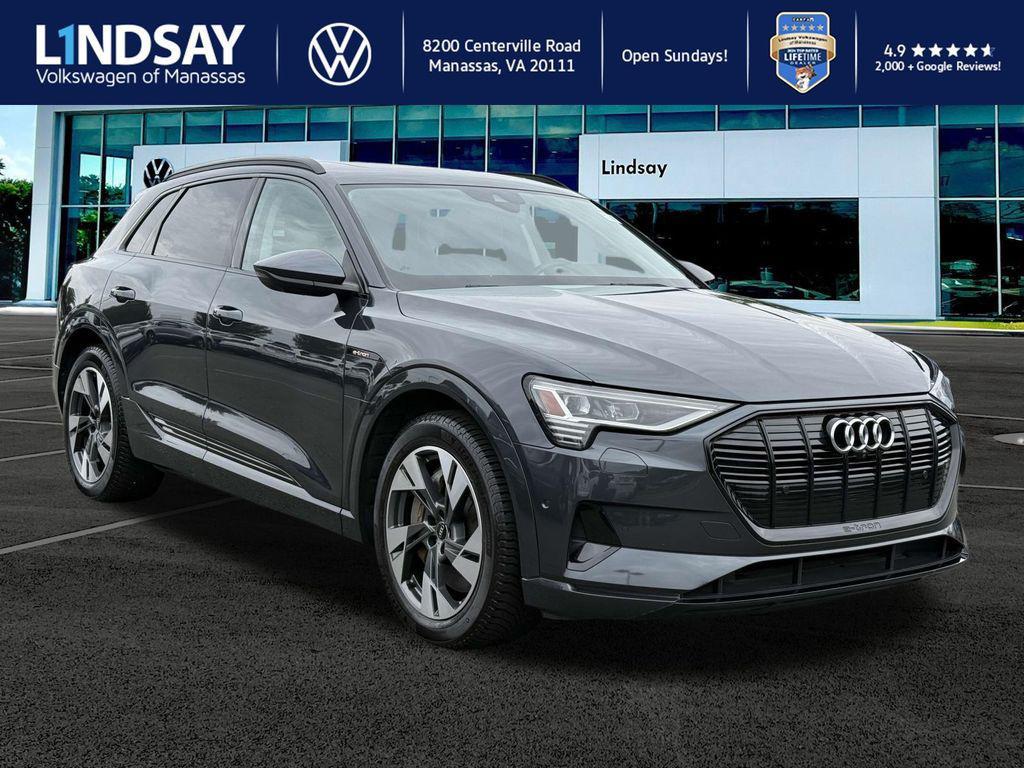 used 2021 Audi e-tron car, priced at $22,557