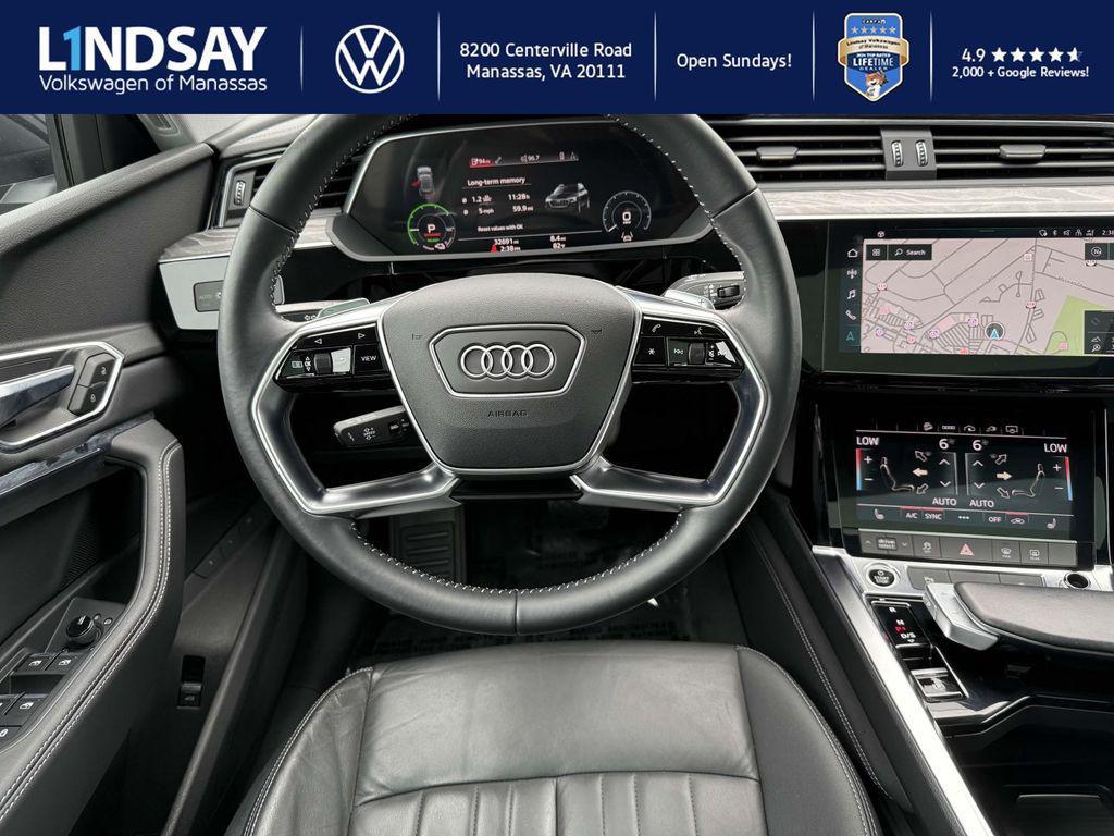 used 2021 Audi e-tron car, priced at $22,557
