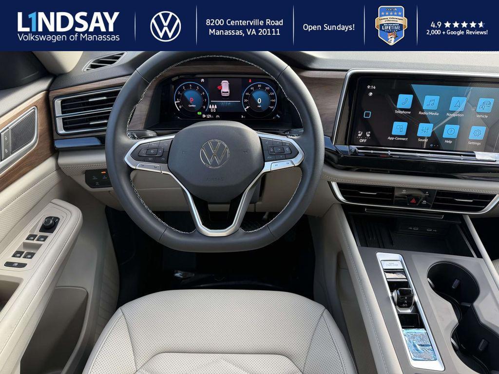 new 2026 Volkswagen Atlas car, priced at $40,709
