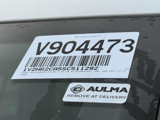 new 2025 Volkswagen Atlas car, priced at $43,558