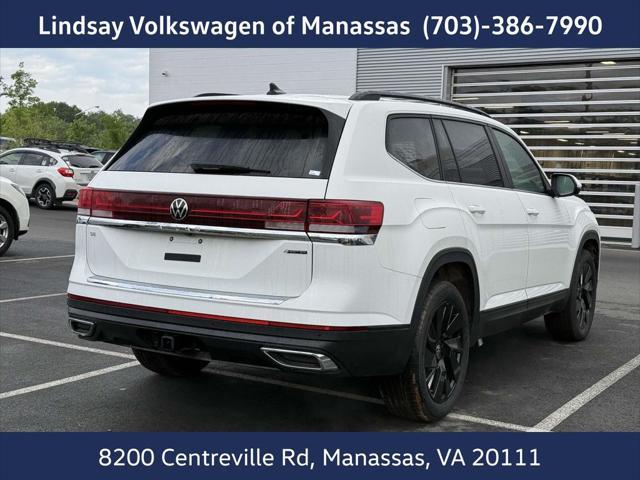 new 2025 Volkswagen Atlas car, priced at $43,058
