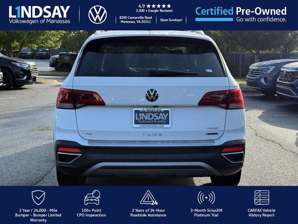 used 2022 Volkswagen Taos car, priced at $22,329