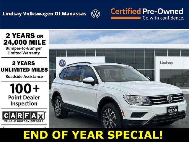 used 2021 Volkswagen Tiguan car, priced at $18,555