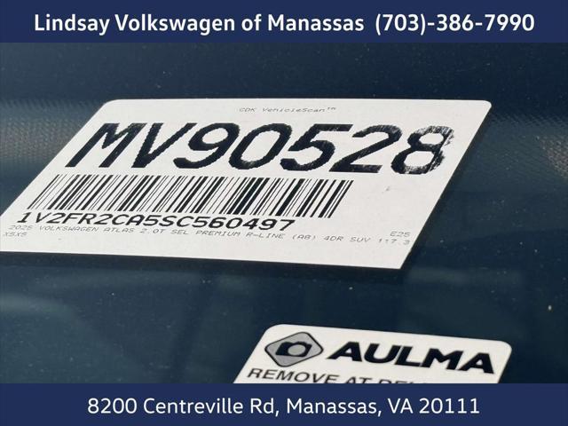 new 2025 Volkswagen Atlas car, priced at $51,253