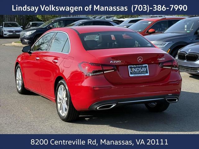 used 2020 Mercedes-Benz A-Class car, priced at $21,997