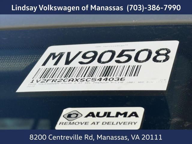 new 2025 Volkswagen Atlas car, priced at $50,365