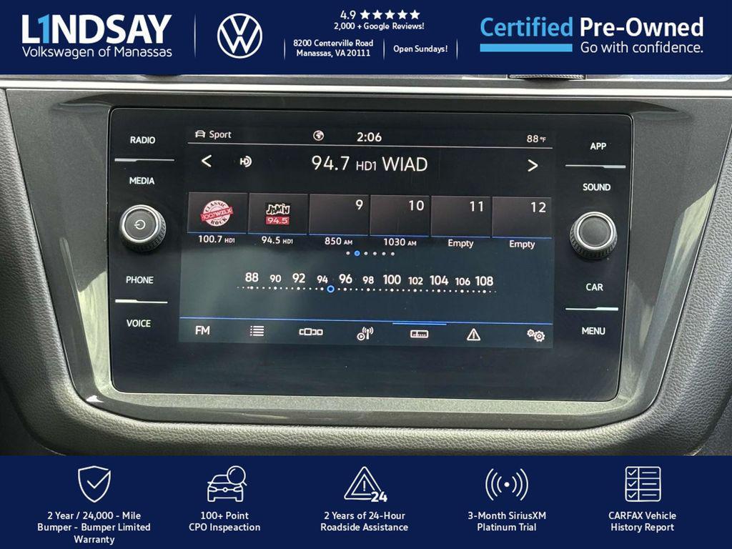 used 2022 Volkswagen Tiguan car, priced at $24,997