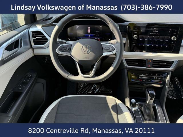 new 2025 Volkswagen Taos car, priced at $30,180