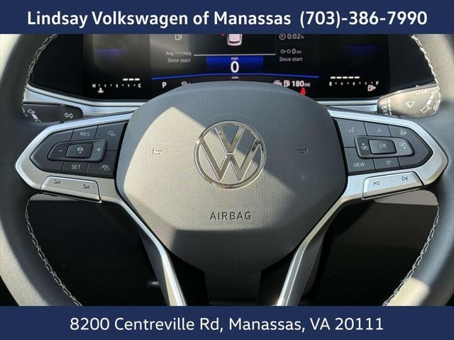 new 2025 Volkswagen Taos car, priced at $30,180