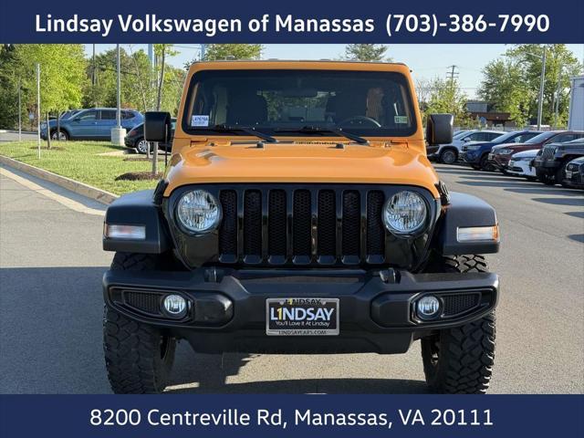 used 2021 Jeep Wrangler Unlimited car, priced at $29,557