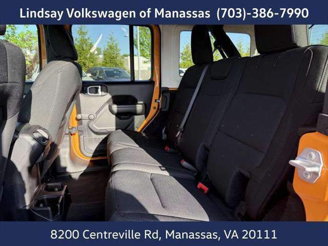 used 2021 Jeep Wrangler Unlimited car, priced at $29,557