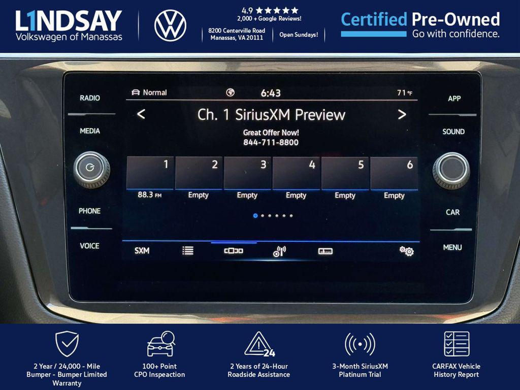 used 2022 Volkswagen Tiguan car, priced at $22,997