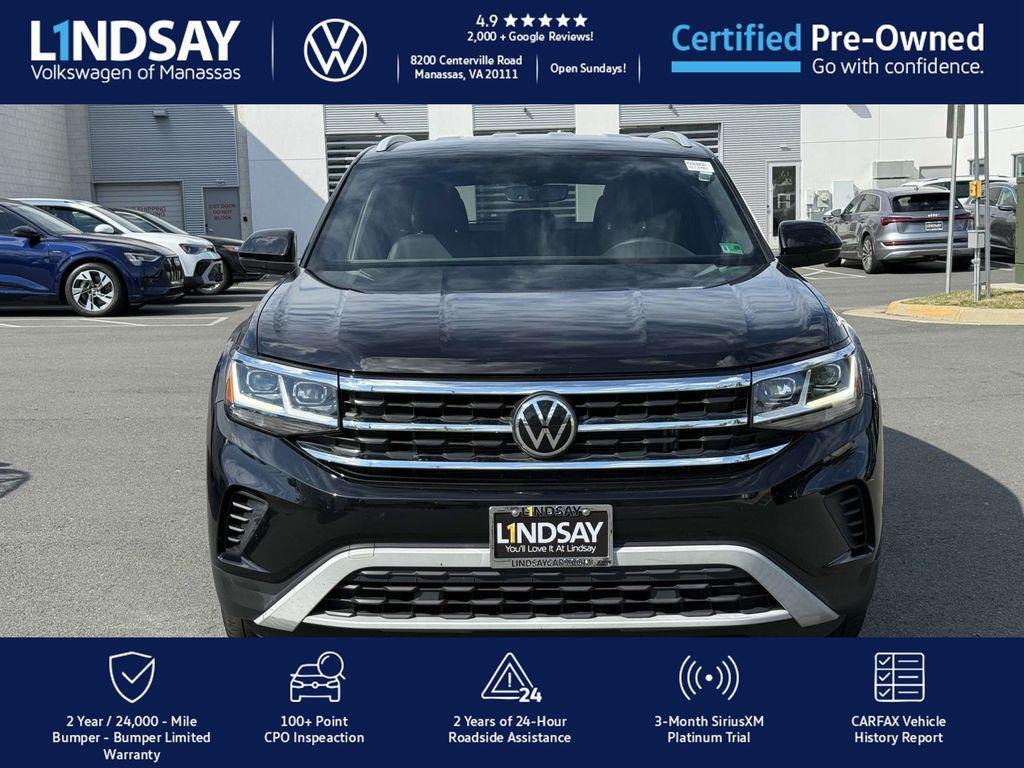 used 2021 Volkswagen Atlas Cross Sport car, priced at $22,997