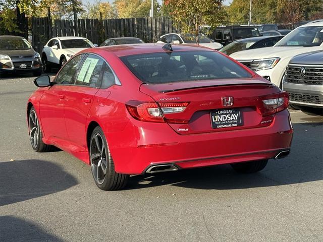 used 2021 Honda Accord car, priced at $23,997