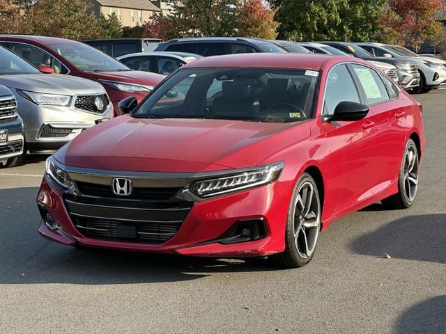 used 2021 Honda Accord car, priced at $23,997