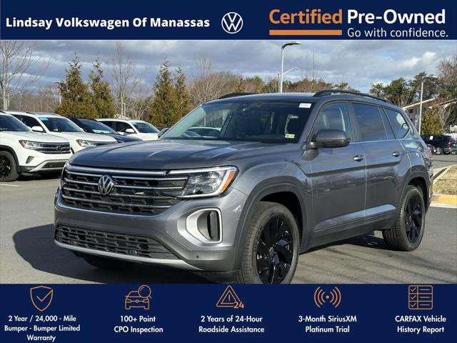 used 2025 Volkswagen Atlas car, priced at $39,997